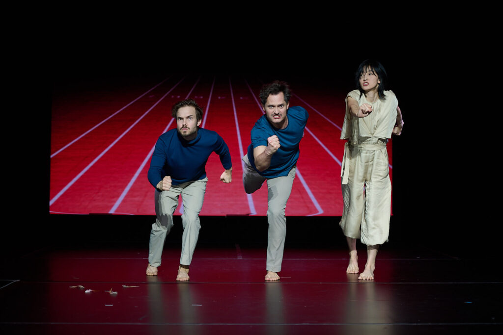  Florian Graul, Martin Buczko, Yui Kawaguchi, Foto: Dieter Hartwig